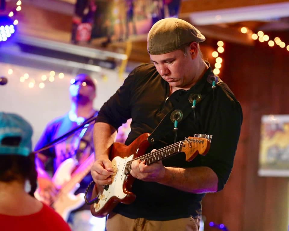 James Pitts Band performing live at Red Shed.